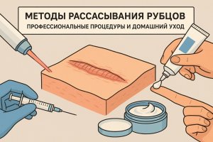 Методы рассасывания рубцов: профессиональные процедуры и домашний уход