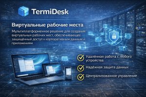 Виртуализация рабочих мест: как Termidesk помогает организовать защищенный доступ к корпоративным данным и приложениям
