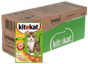Недорогой корм для кошек Китикет