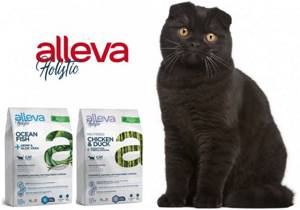 Упаковка 400 г сухого корма Diusa Pet Alleva Holistic для стерилизованных кошек.
